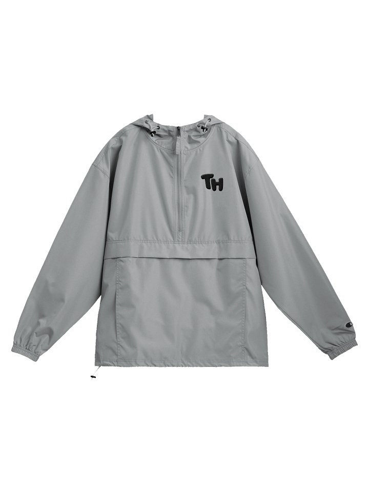 Black Logo Rain Coat product image (18)