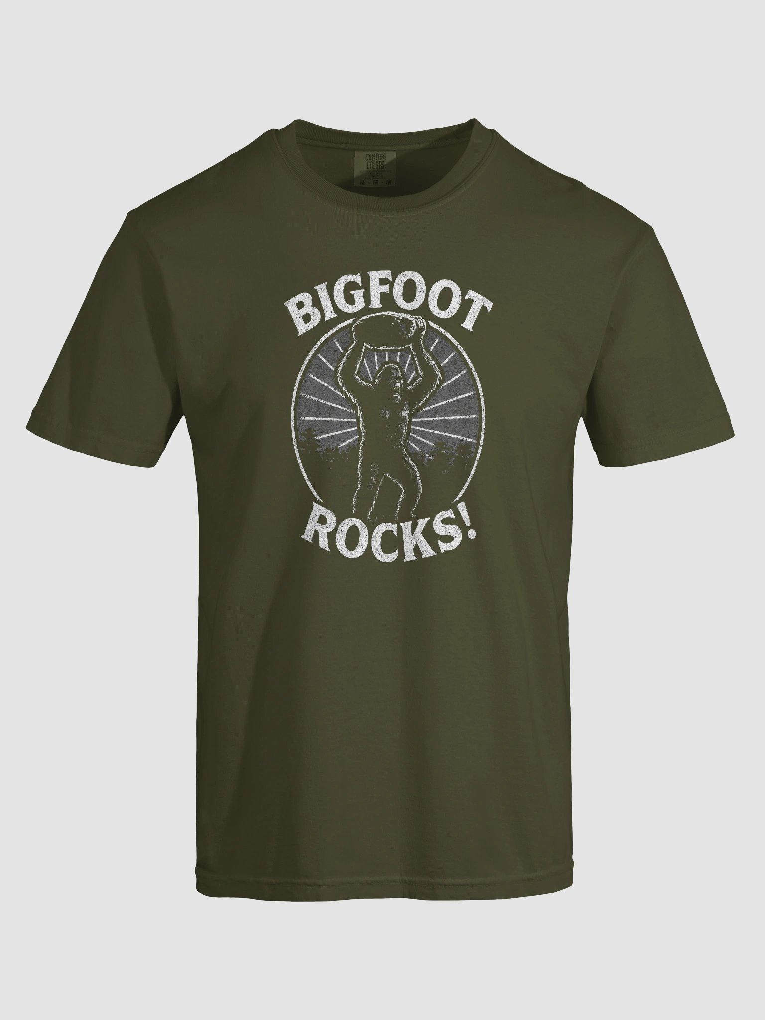 BIGFOOT ROCKS (Rock Thrower) Shirt product image (58)
