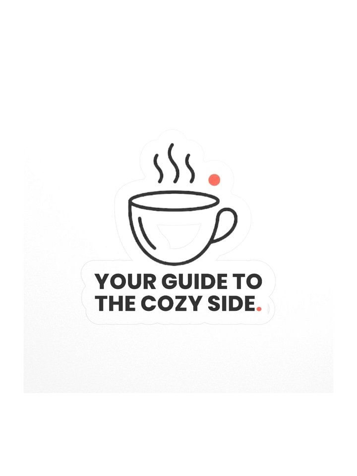The "Cozy Guide" Sticker (Tea Time Icon) product image (2)