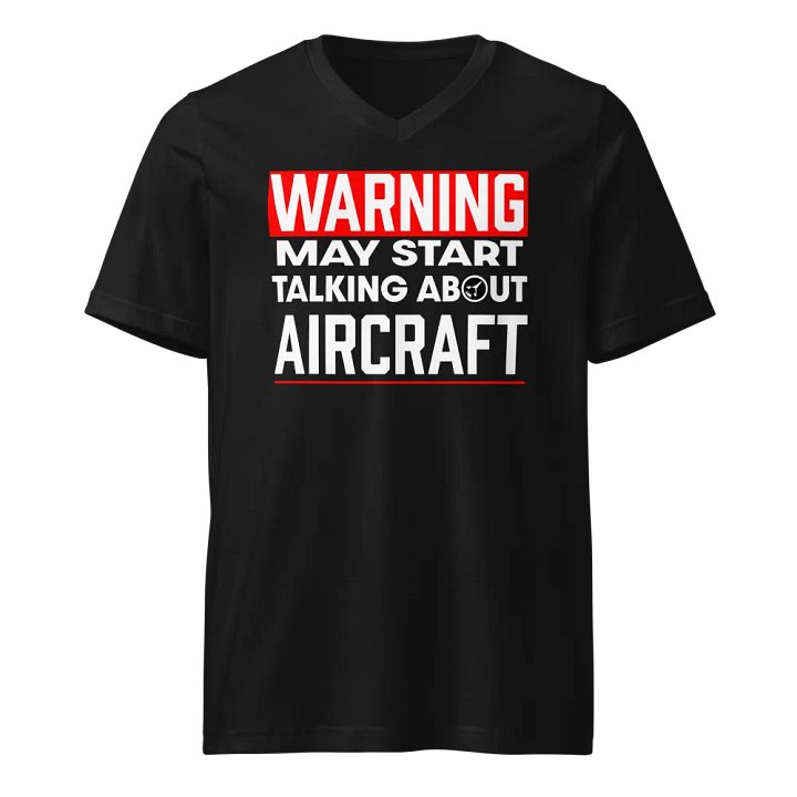 Aircraft Warning T-Shirt product image (1)