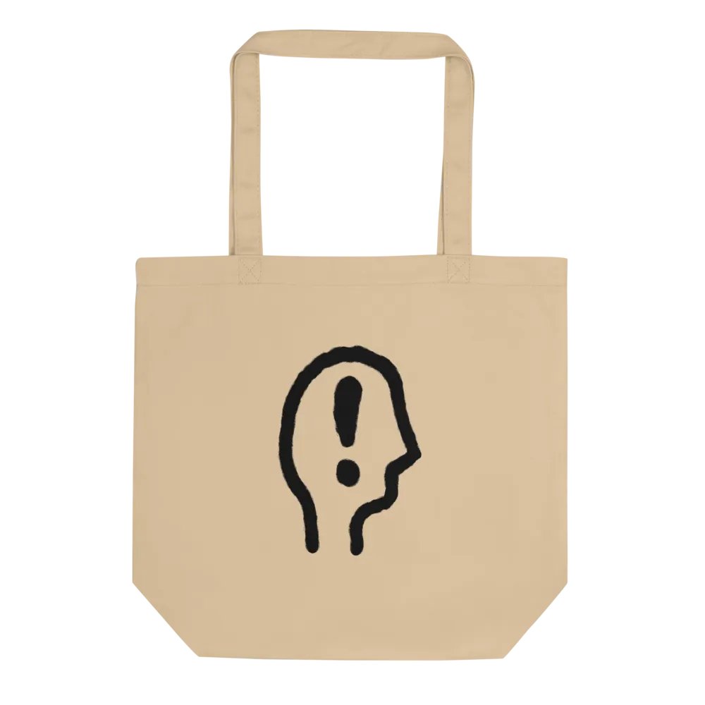 EXCLAIMING MENTALLY tote bag product image (1)