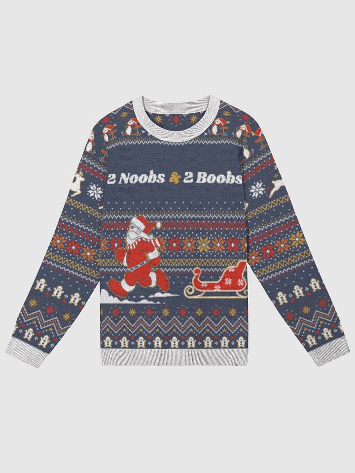2noobs&2Boobs Ugly Xmas Sweater product image (1)