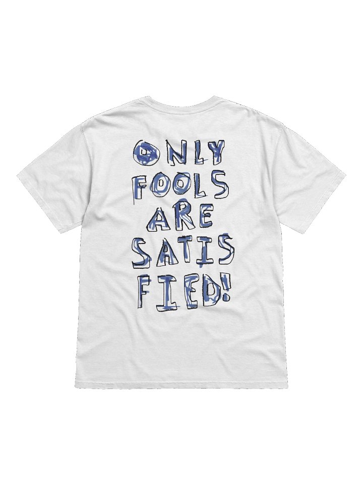 Satisfied? Box Logo Tee product image (2)