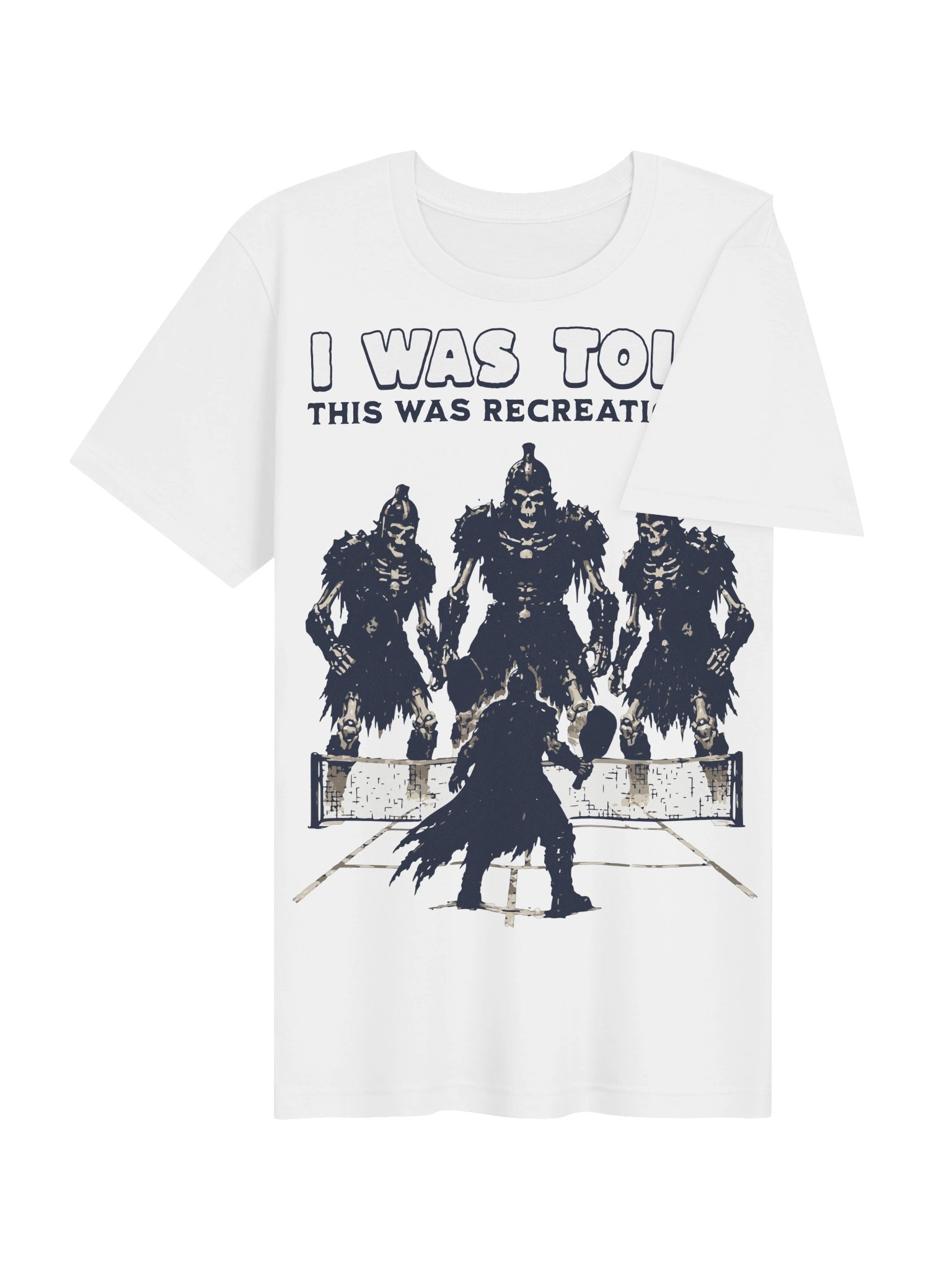 I Was Told This Was Recreational Shirt – Funny Pickleball Tee product image (73)