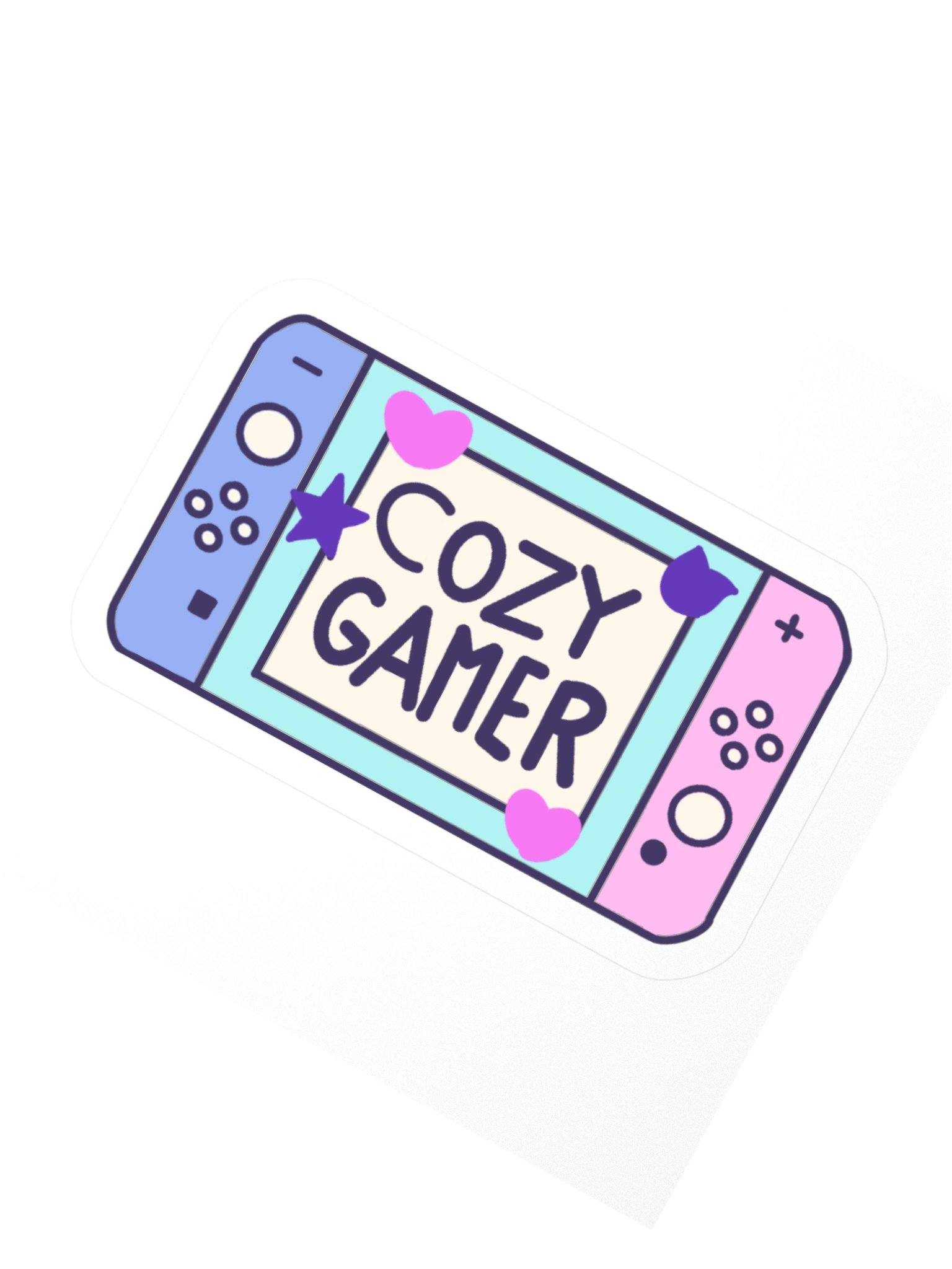 Cozy Gamer Sticker product image (2)