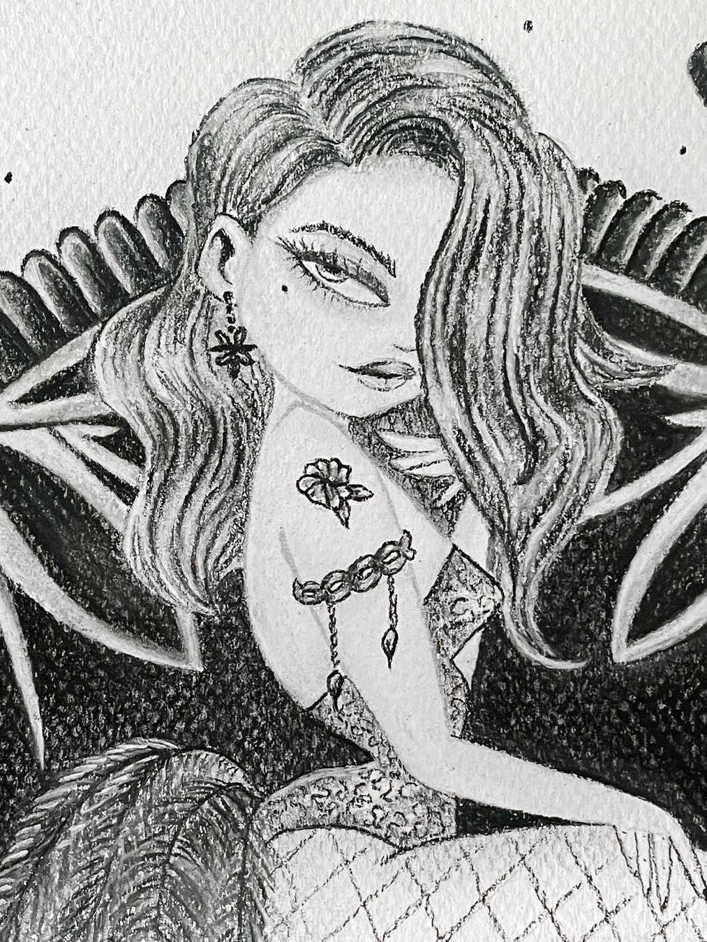 Burlesque Rose Print product image (3)