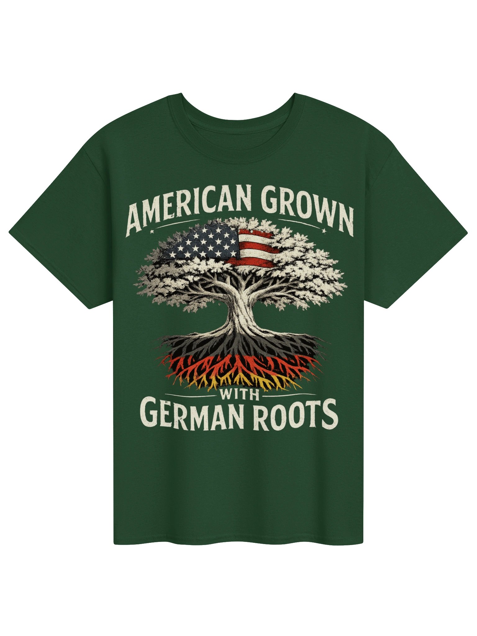 American Grown With German Roots Tee product image (2)