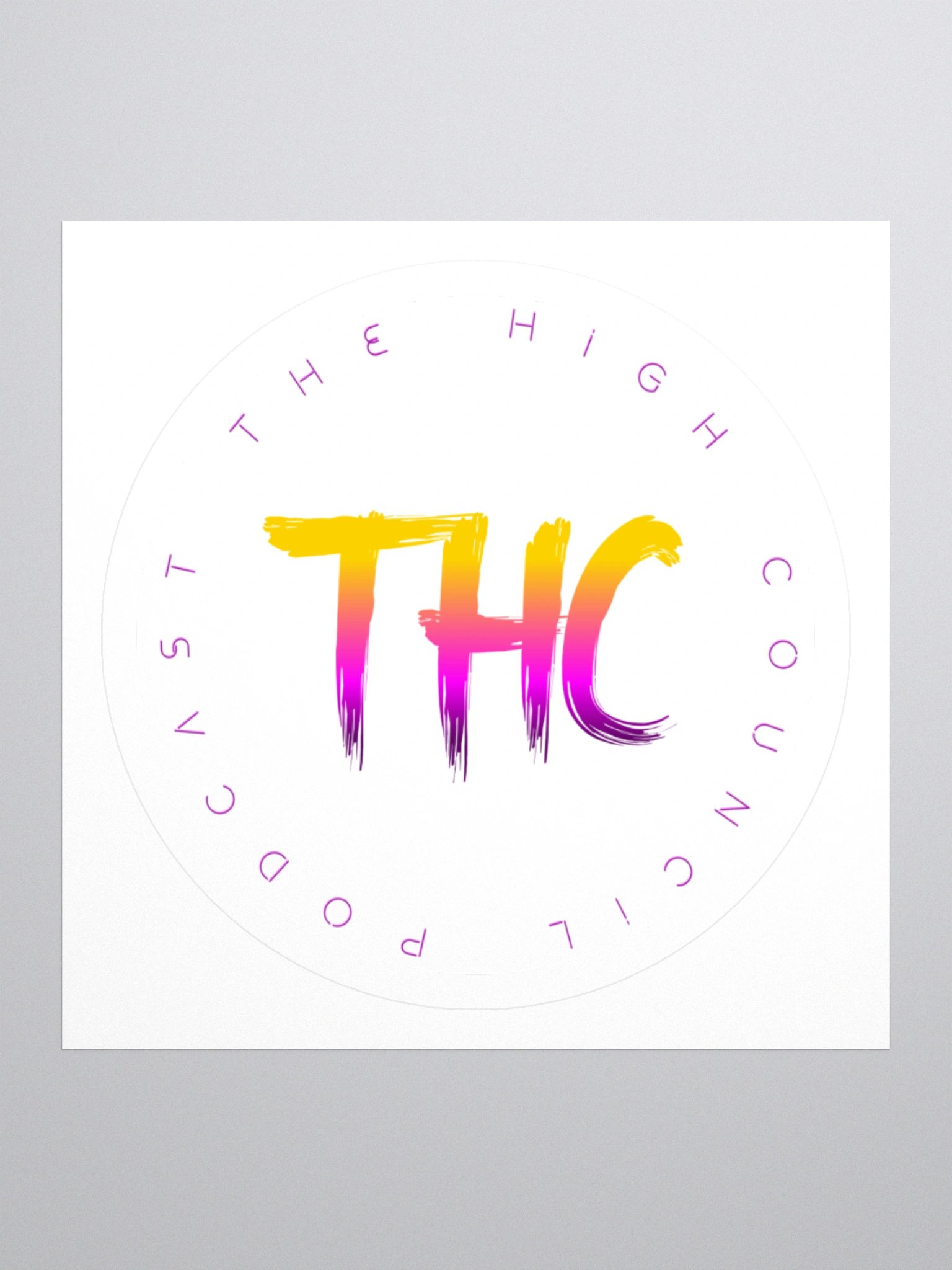 THC - Sticker product image (1)
