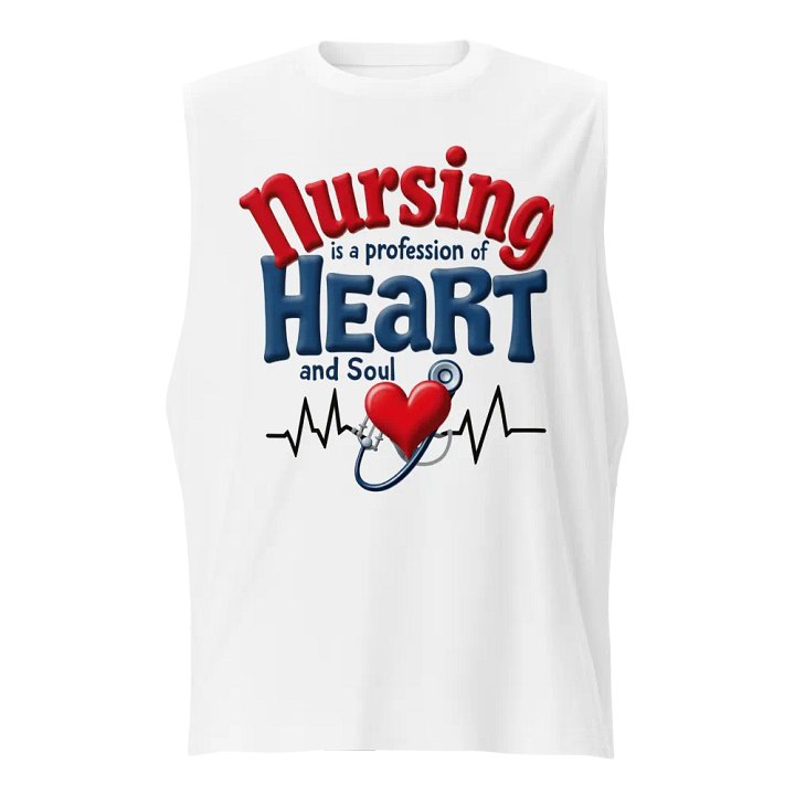 Heartfelt Nursing Muscle Tank product image (1)