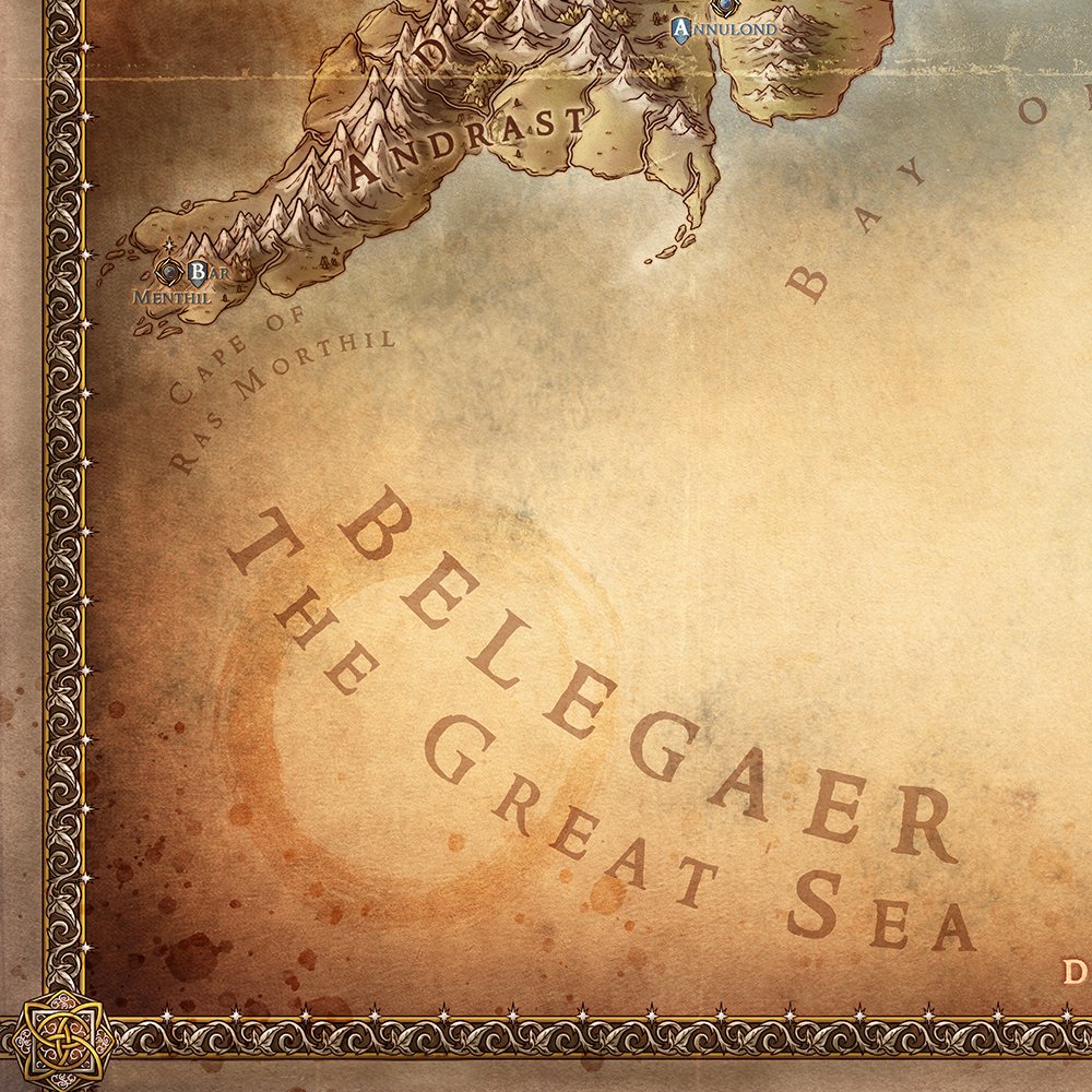 Map of Gondor (Framed) product image (5)