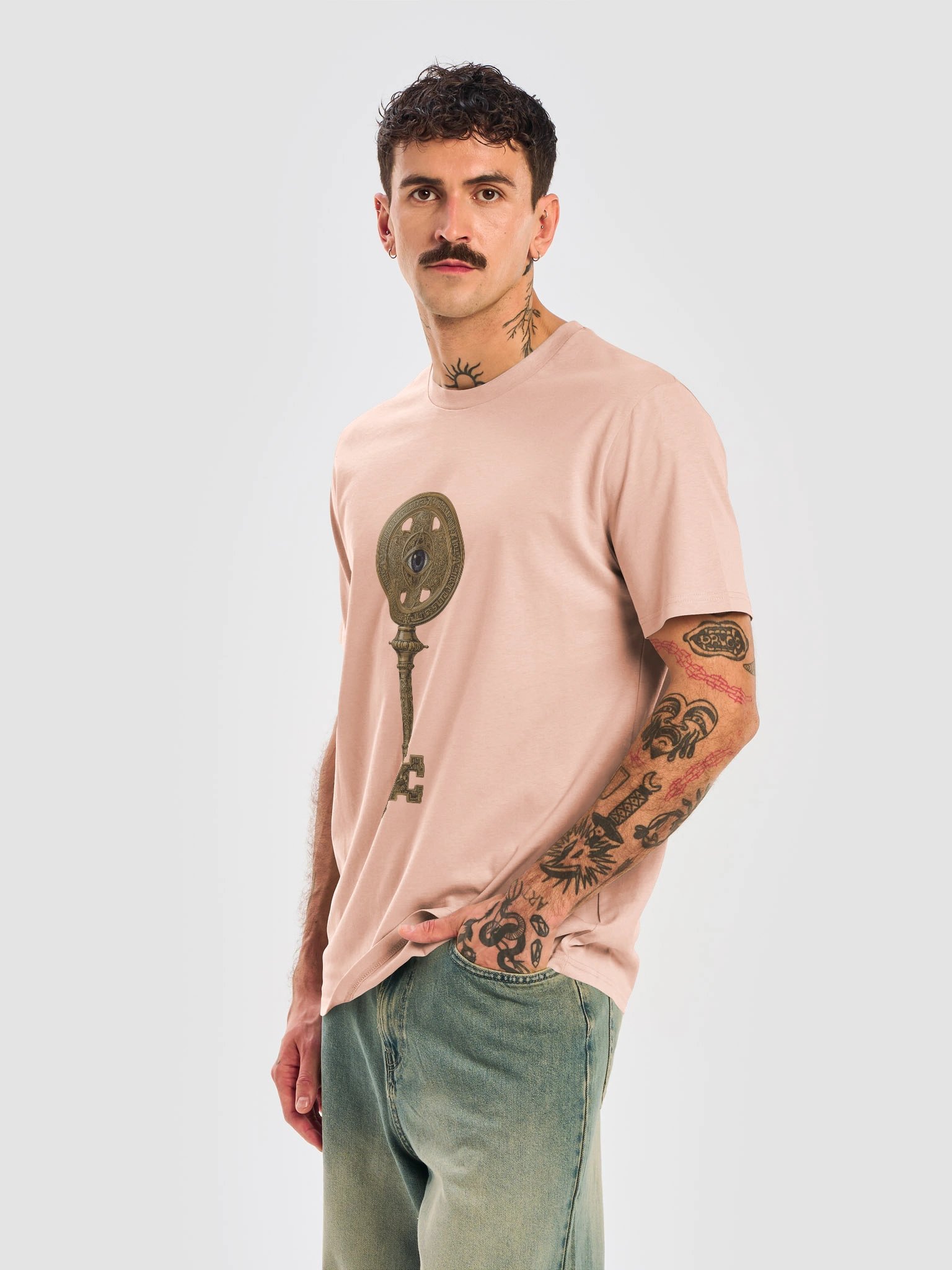 The Gatekeeper’s Key – Fraiche Peche Sigil Edition (Front + Right Shoulder Print) product image (6)