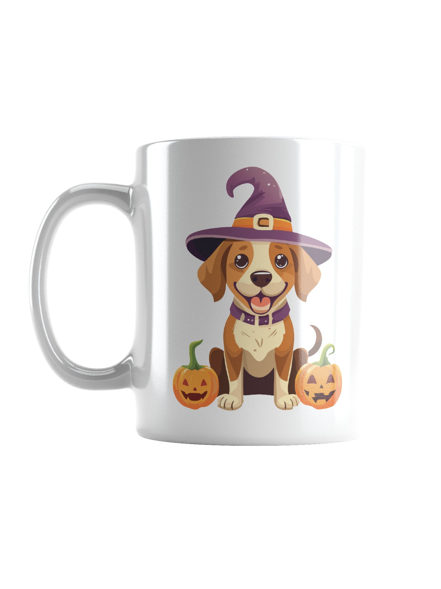 Pumpkin Paws & Witchy Whiskers Halloween Mug product image (1)