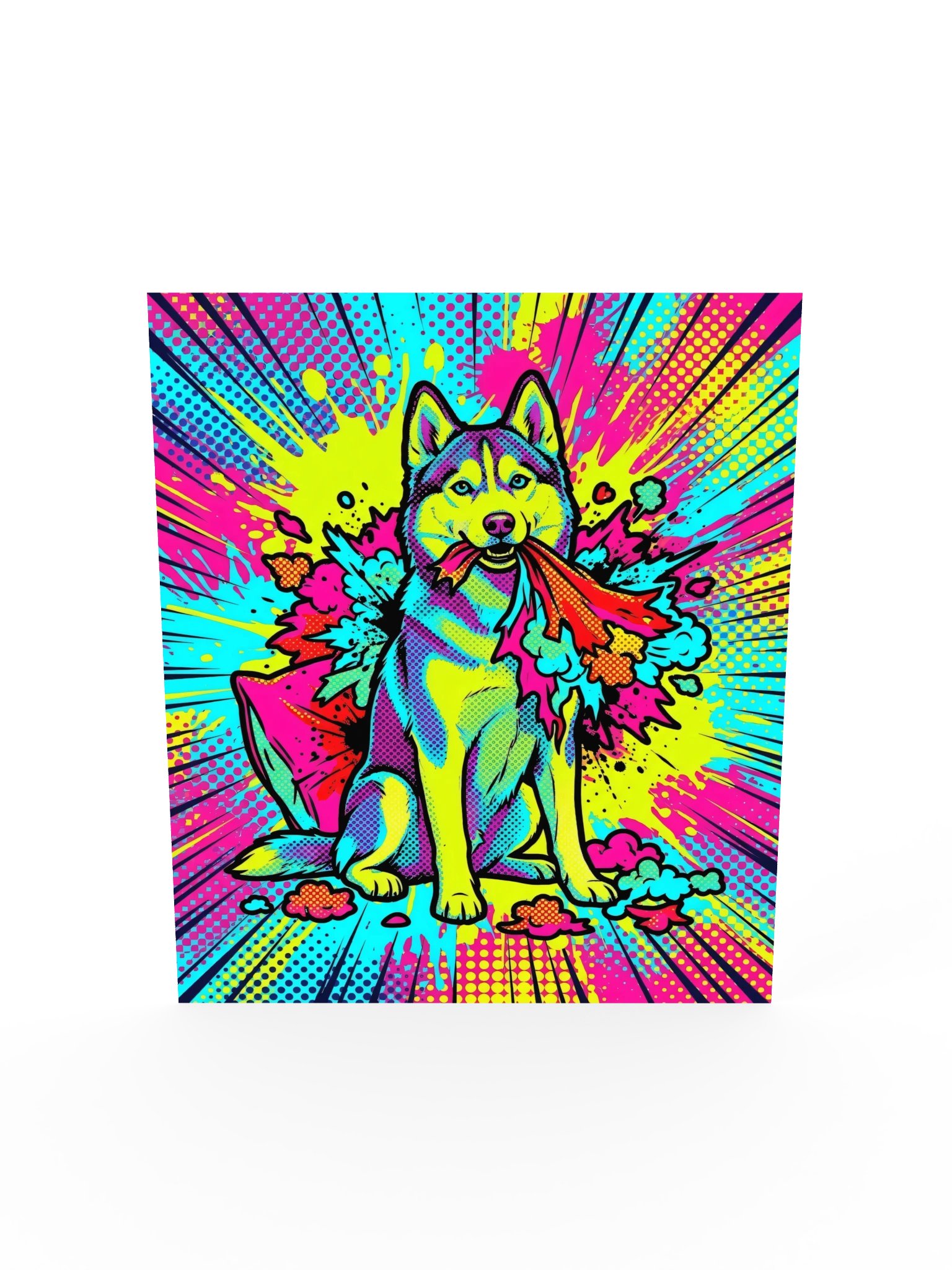 Couch Crime Husky Poster product image (19)