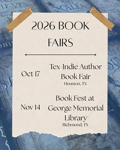 Events where you can find me this fall! Come by, say hi, and grab a signed book and some swag :)