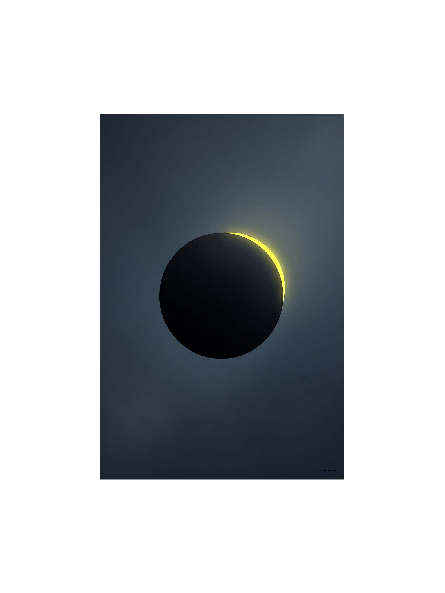 Black Sun - Minimalist Celestial Wall Art product image (1)
