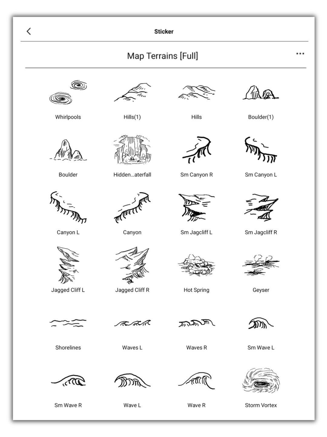 Simple Fantasy Map Stickers [FULL VERSION] product image (2)