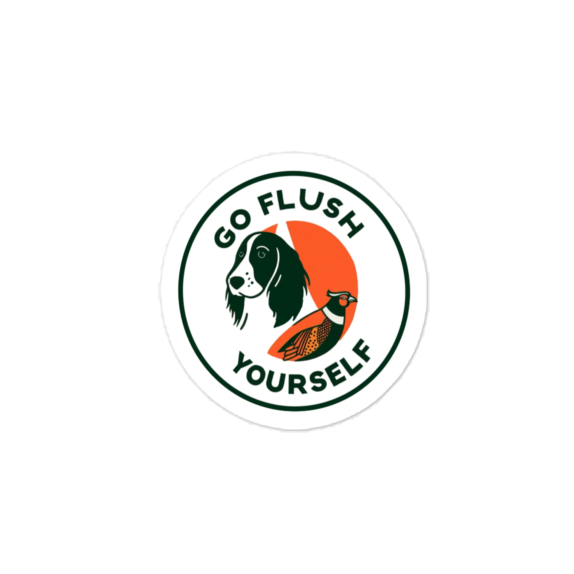 Go Flush Yourself Sticker product image (1)