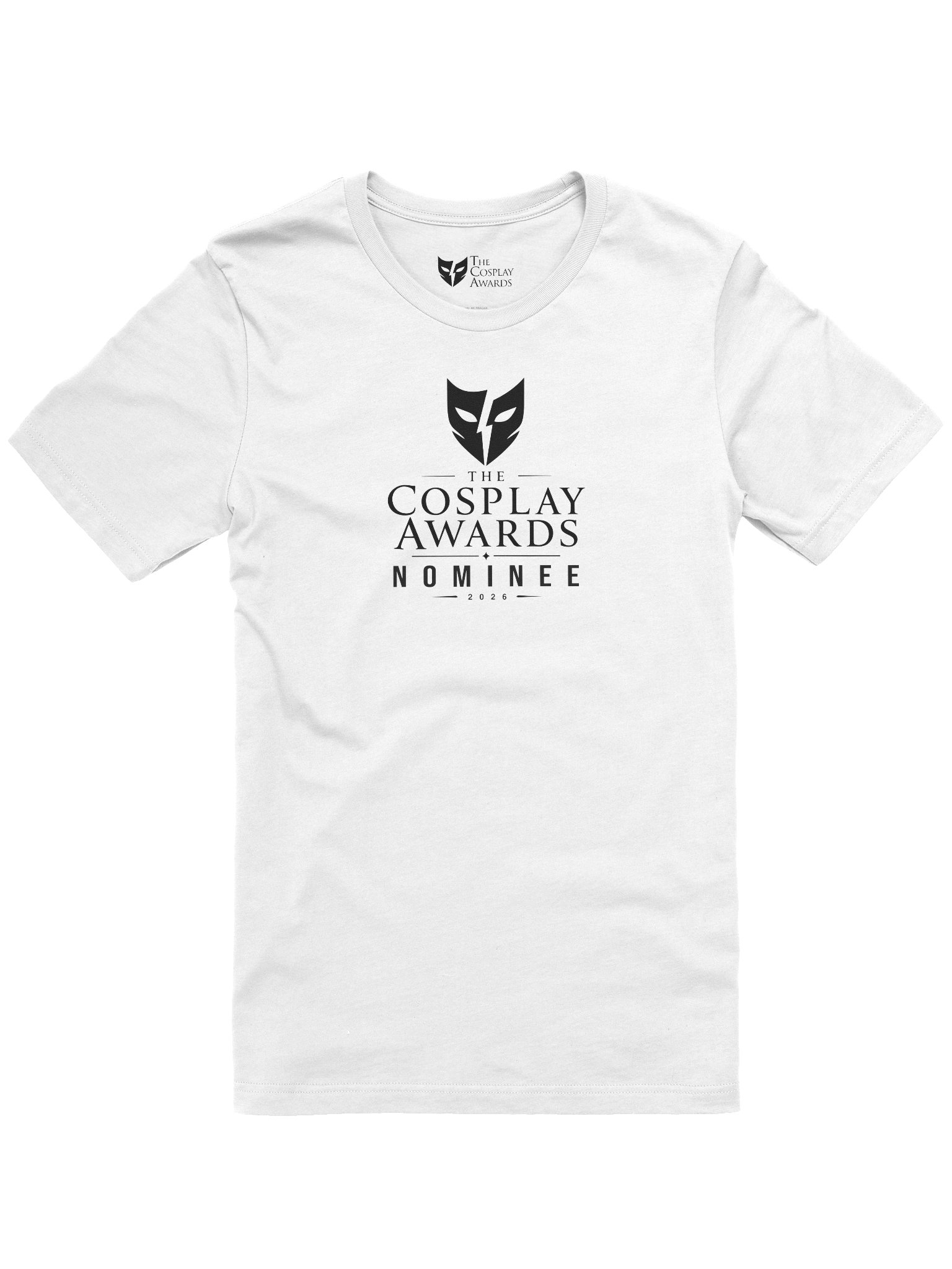 The Cosplay Awards Nominee 2026 Tee - Black on White product image (1)