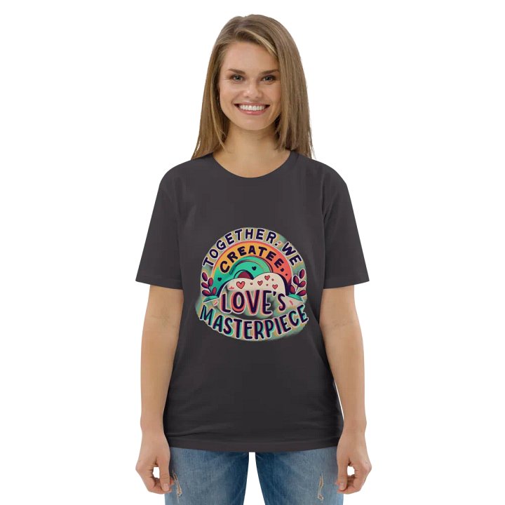 Together we create love's masterpiece T-shirt product image (1)