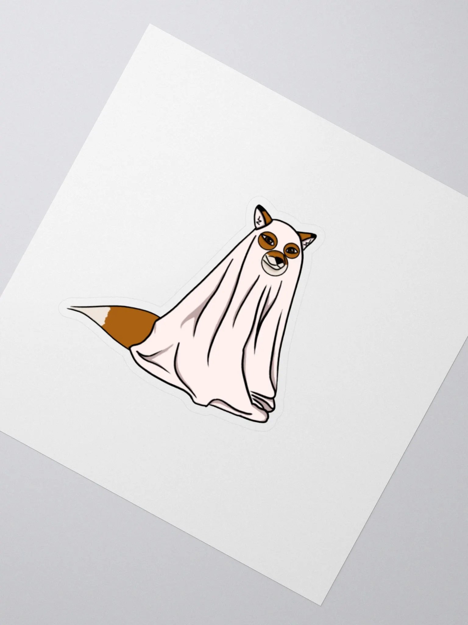 Ghost Fox Sticker product image (2)