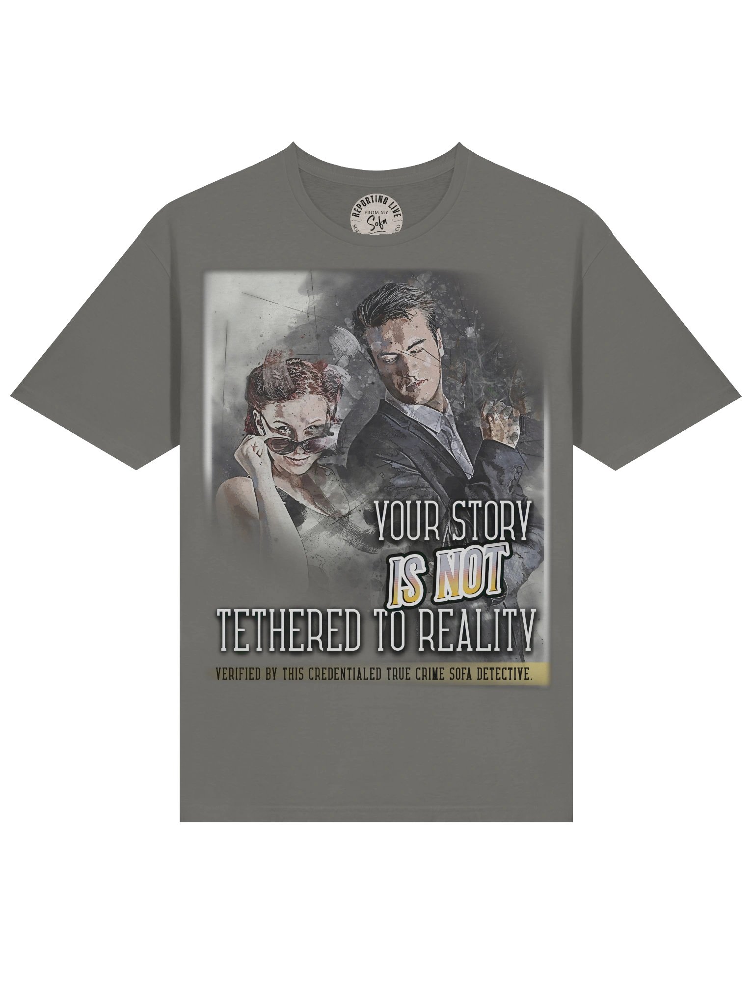 Your Story Isn’t Tethered to Reality Unisex Tee product image (7)