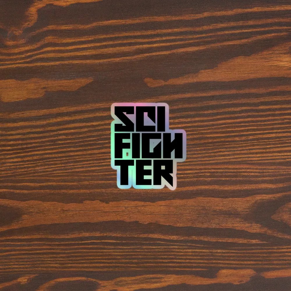 SCIFIGHTER STACKED STICKER product image (5)