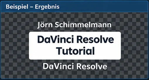 Bauchbinde - Texteffekt für DaVinci Resolve product image (1)