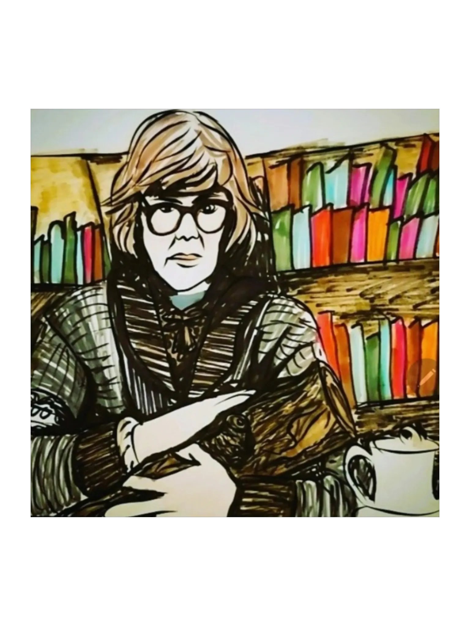 Log Lady Sticker product image (4)