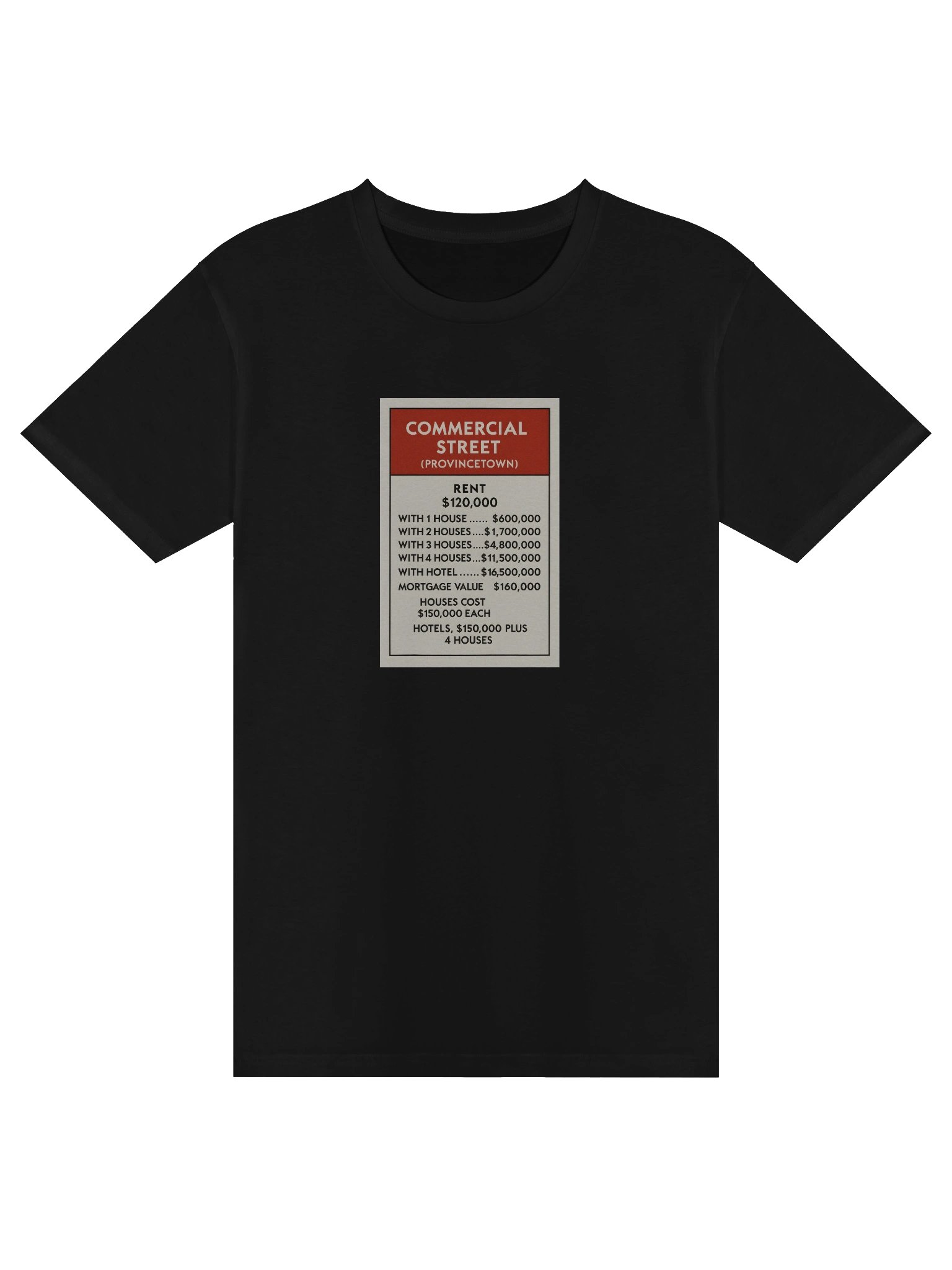 PTOWN MONOPOLY CARD TEE product image (1)