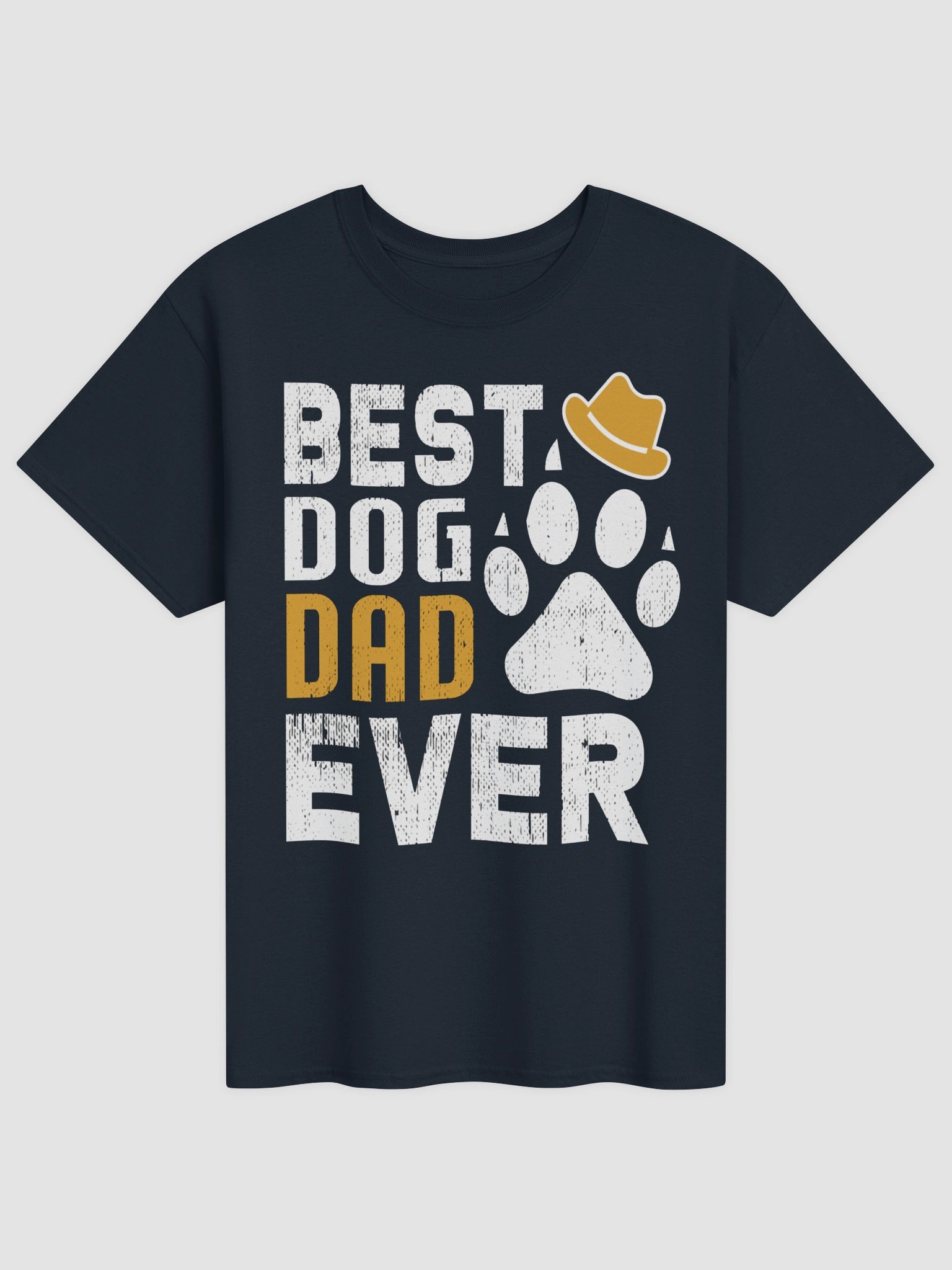 Vintage Western Best Dog Dad Ever Shirt | Country Cowboy Dog Lover T-Shirt product image (1)