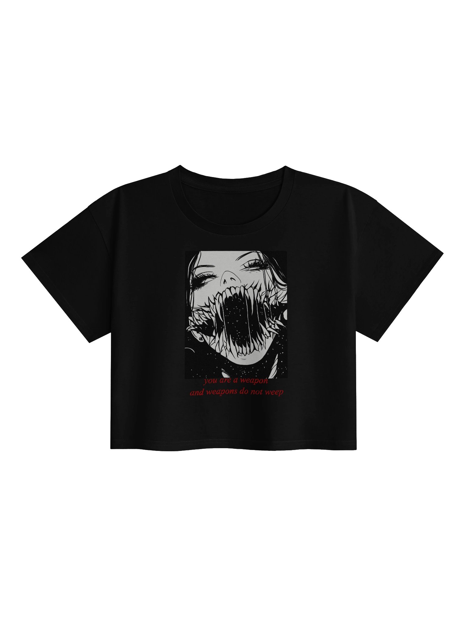 Weapons Do Not Weep Cropped Tee product image (1)