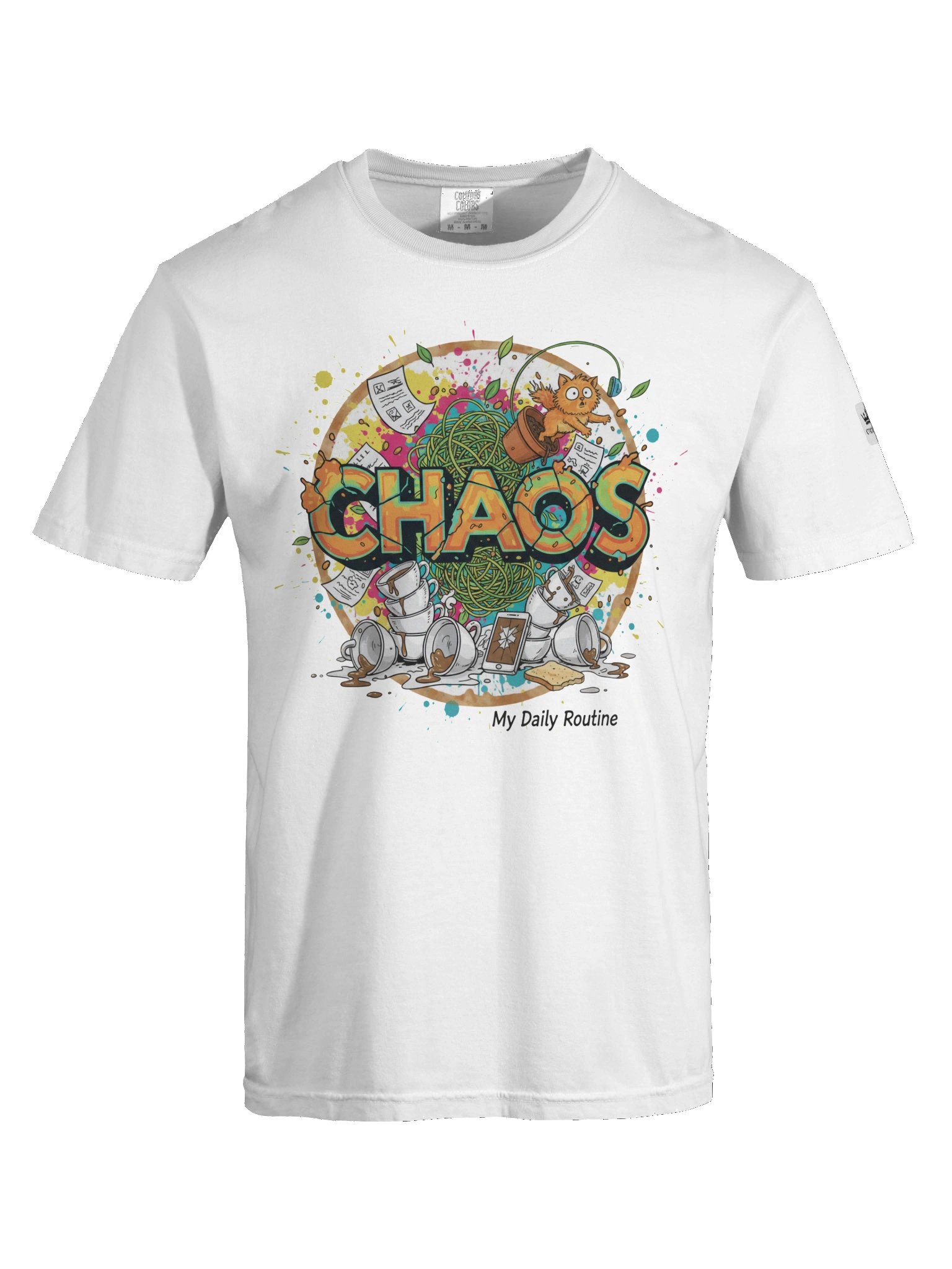 CHAOS Graphic T-Shirt product image (59)