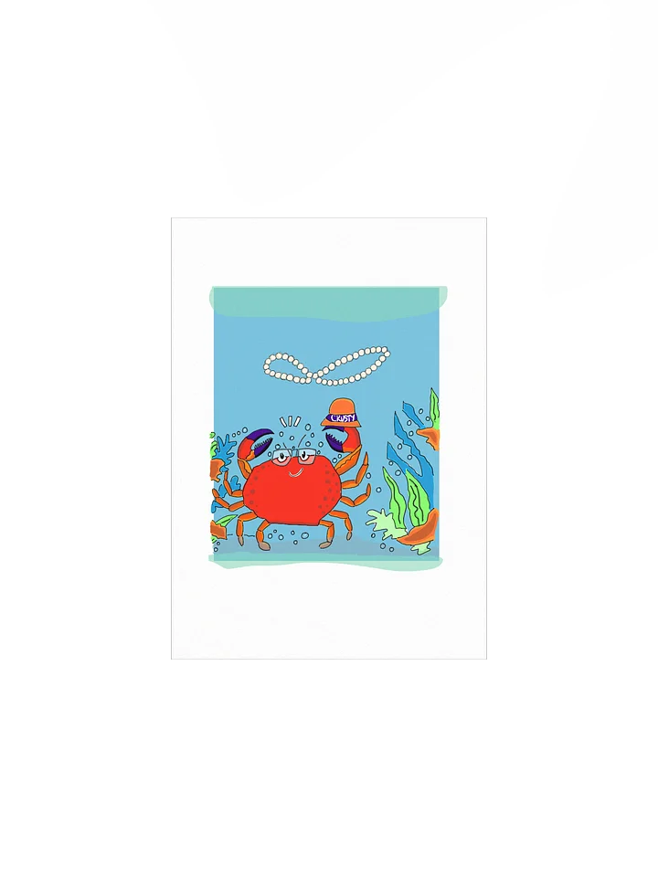 "Crusty Crab on the go" Print product image (2)