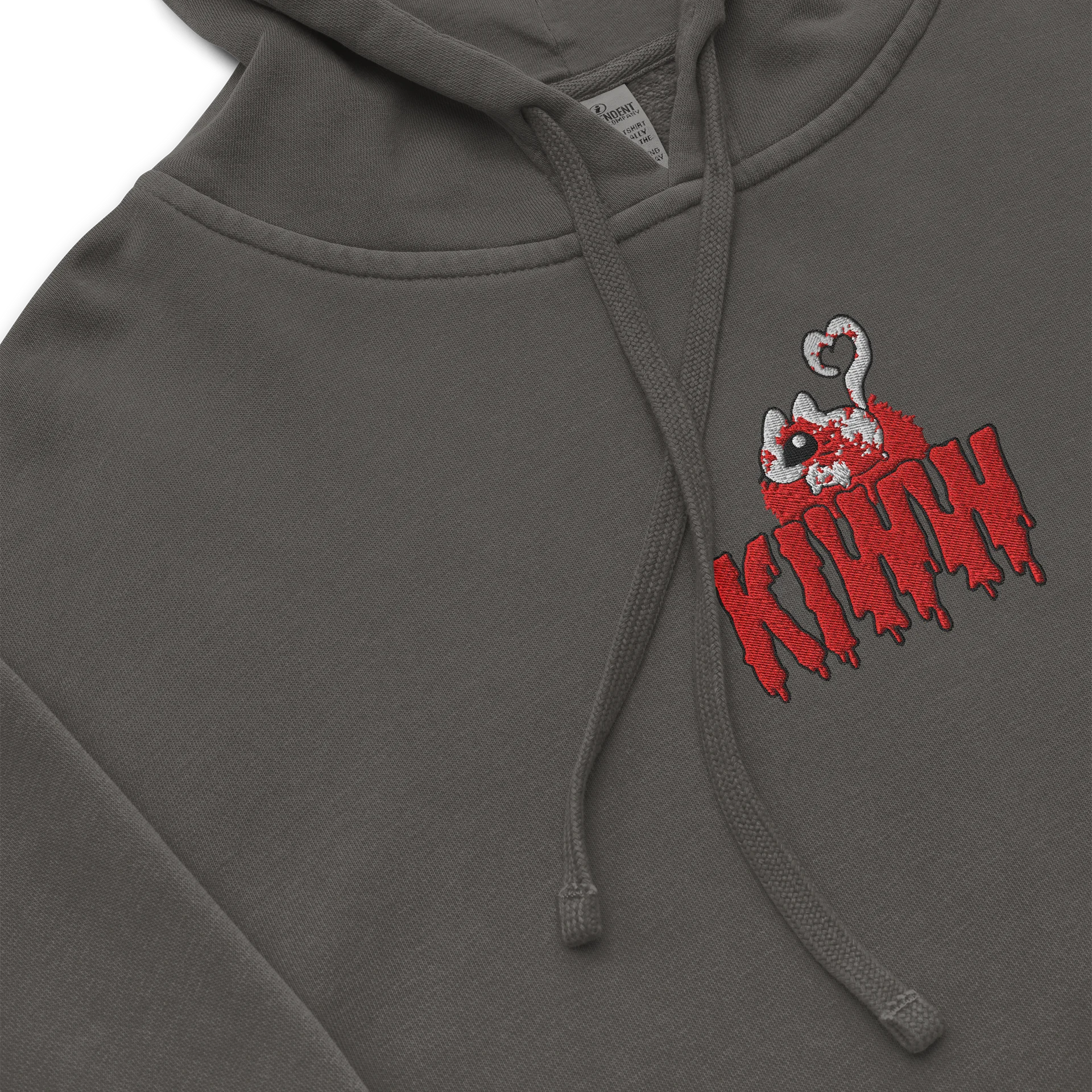 “kiww” embroidered design hoodie product image (4)