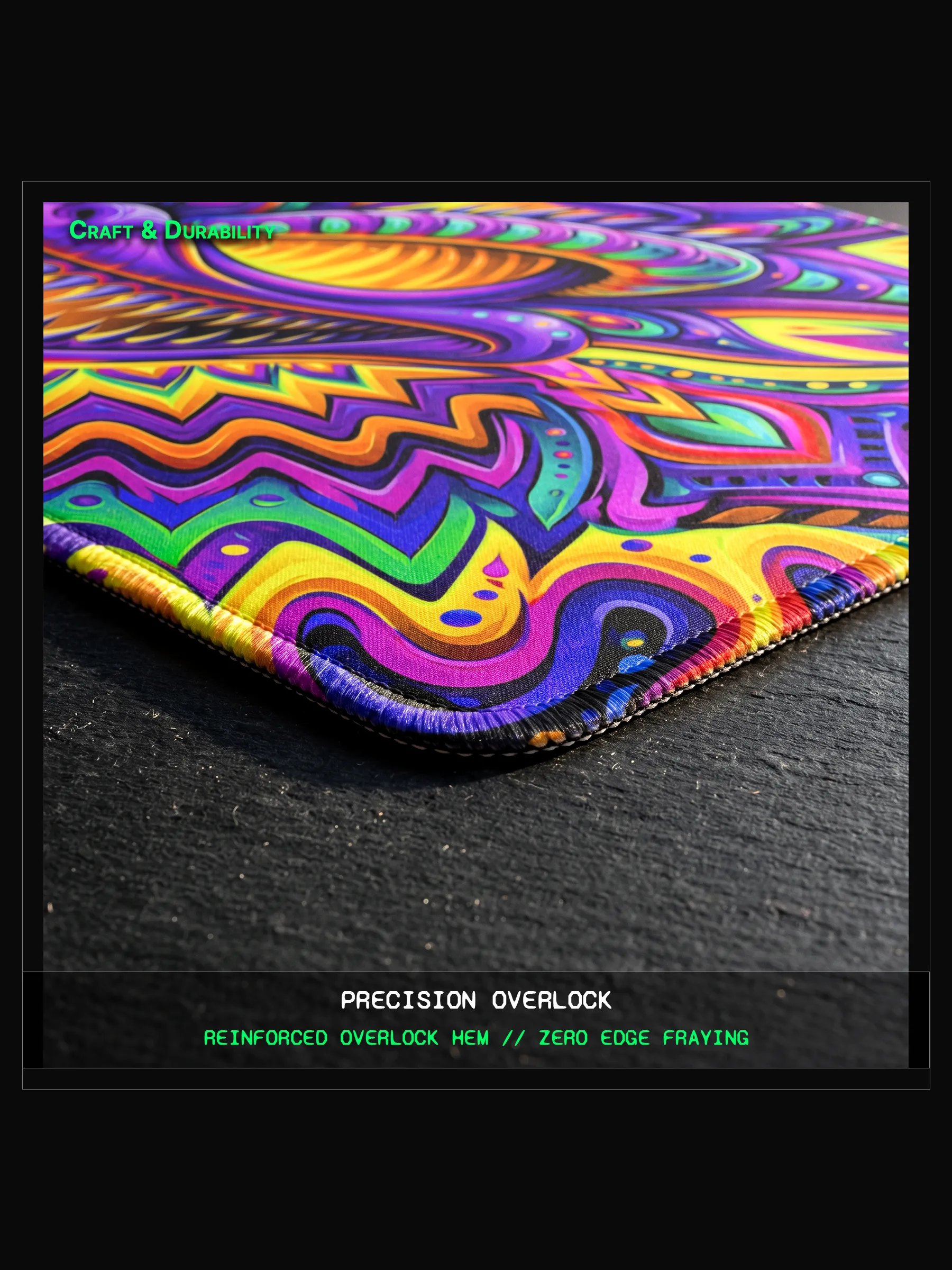 Artifact 04: Psychedelic Cheshire - XXL Studio Desk Mat product image (5)