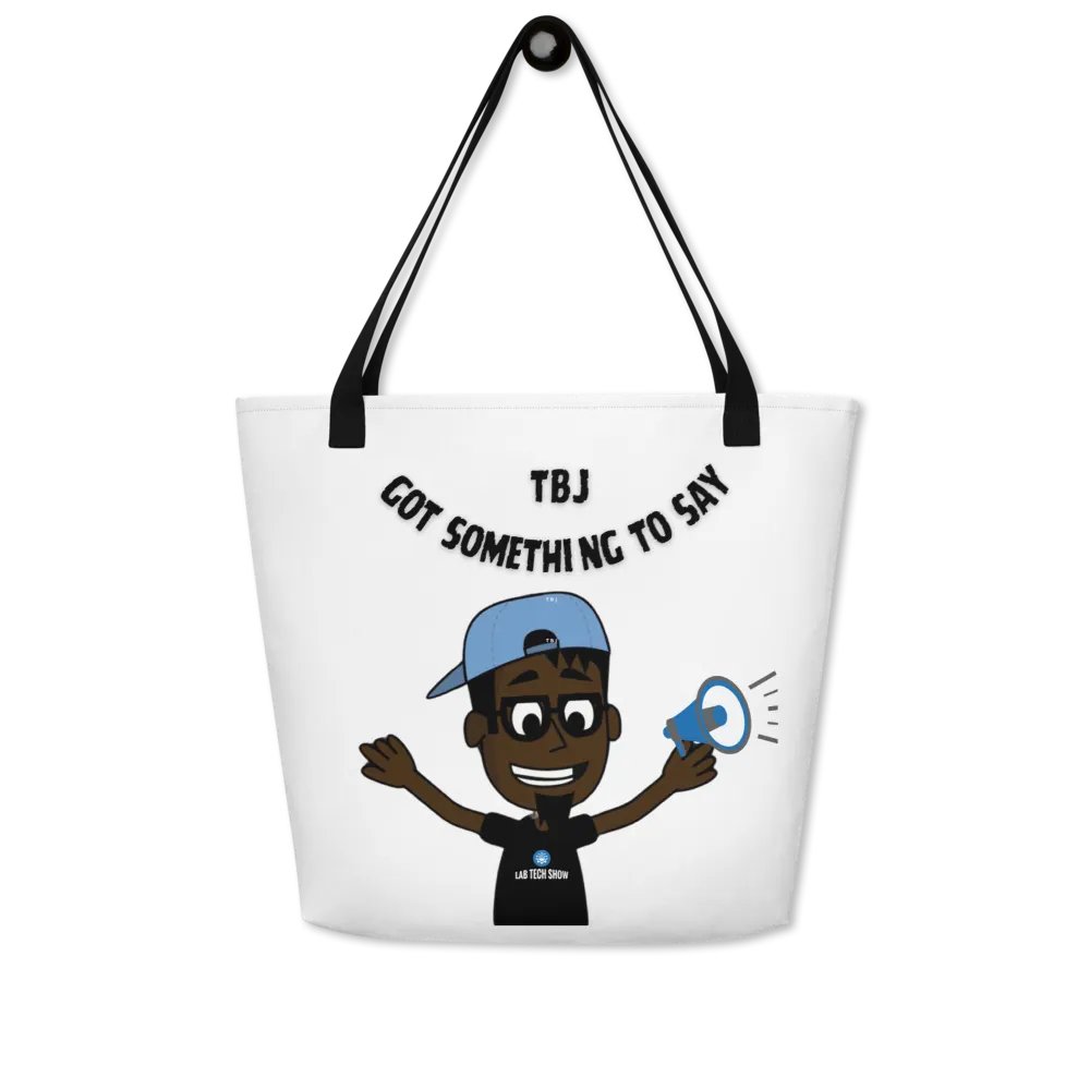 TBJ Large Tote Bag w/ Pocket product image (8)