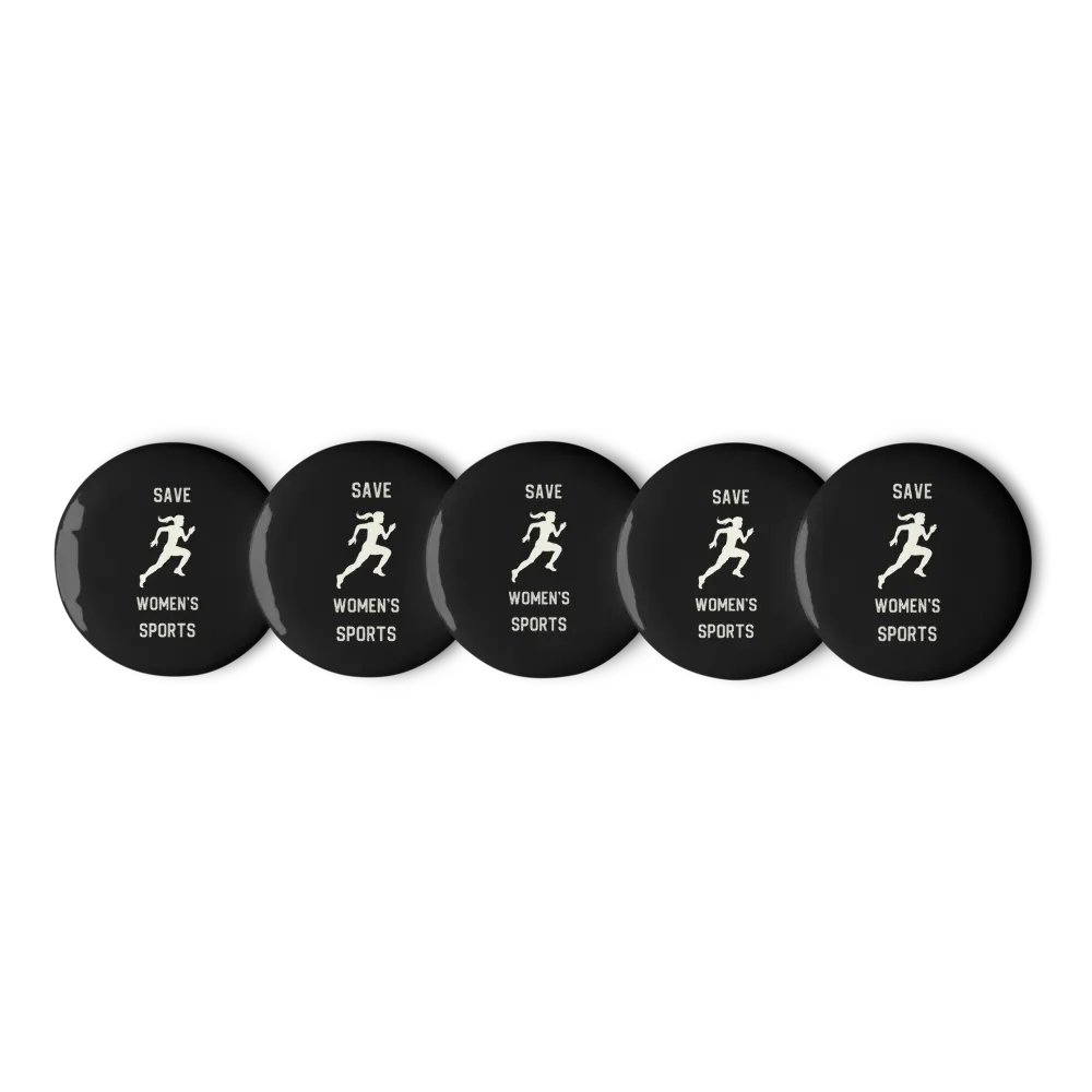 Save Woman's Sports Pin Set (Black) product image (2)