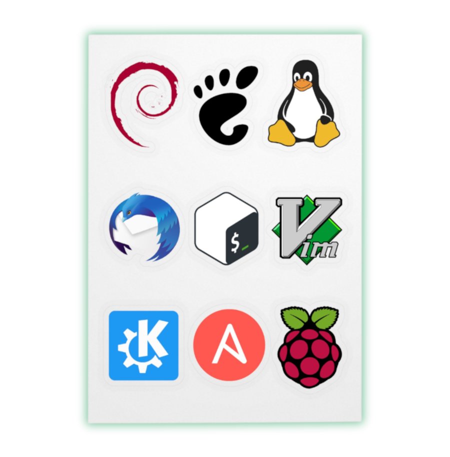 Linux Software Stickers product image (1)