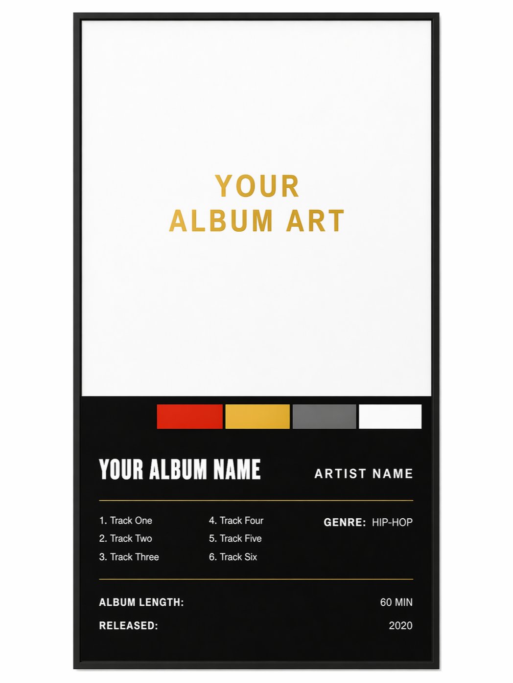 "CUSTOM TRACKPLAQUE" product image (2)