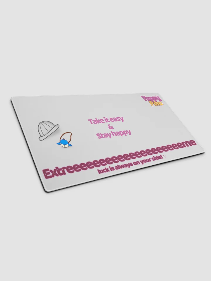 Extreeeme Luck Deskmat (White) product image (2)