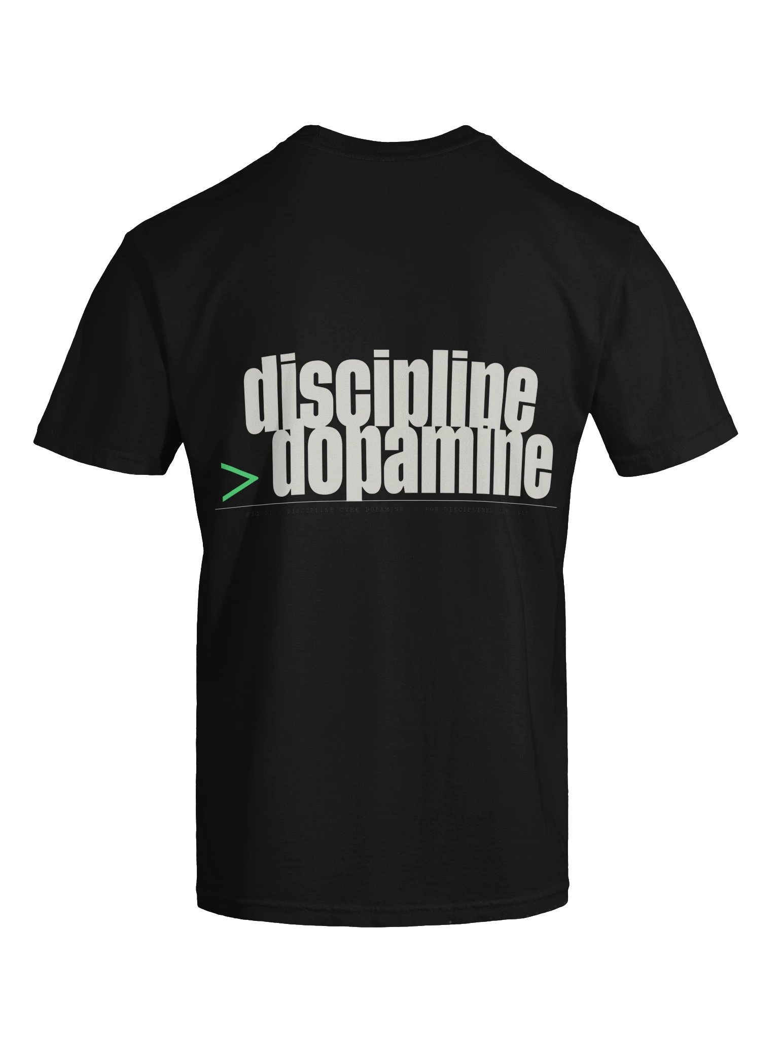 Discipline > Dopamine Tee — Washed Black product image (11)