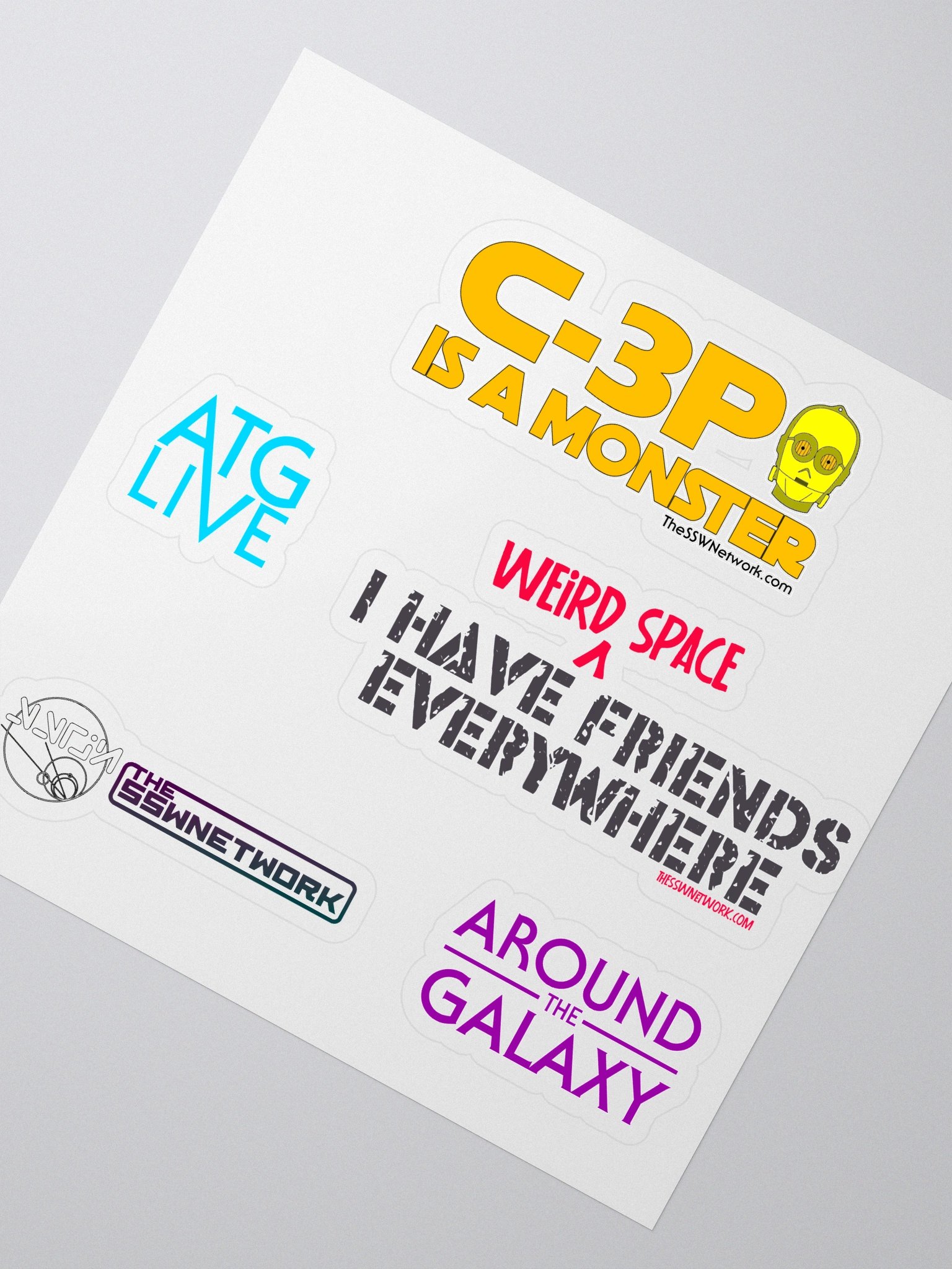 Galactic Sticker Collection product image (2)