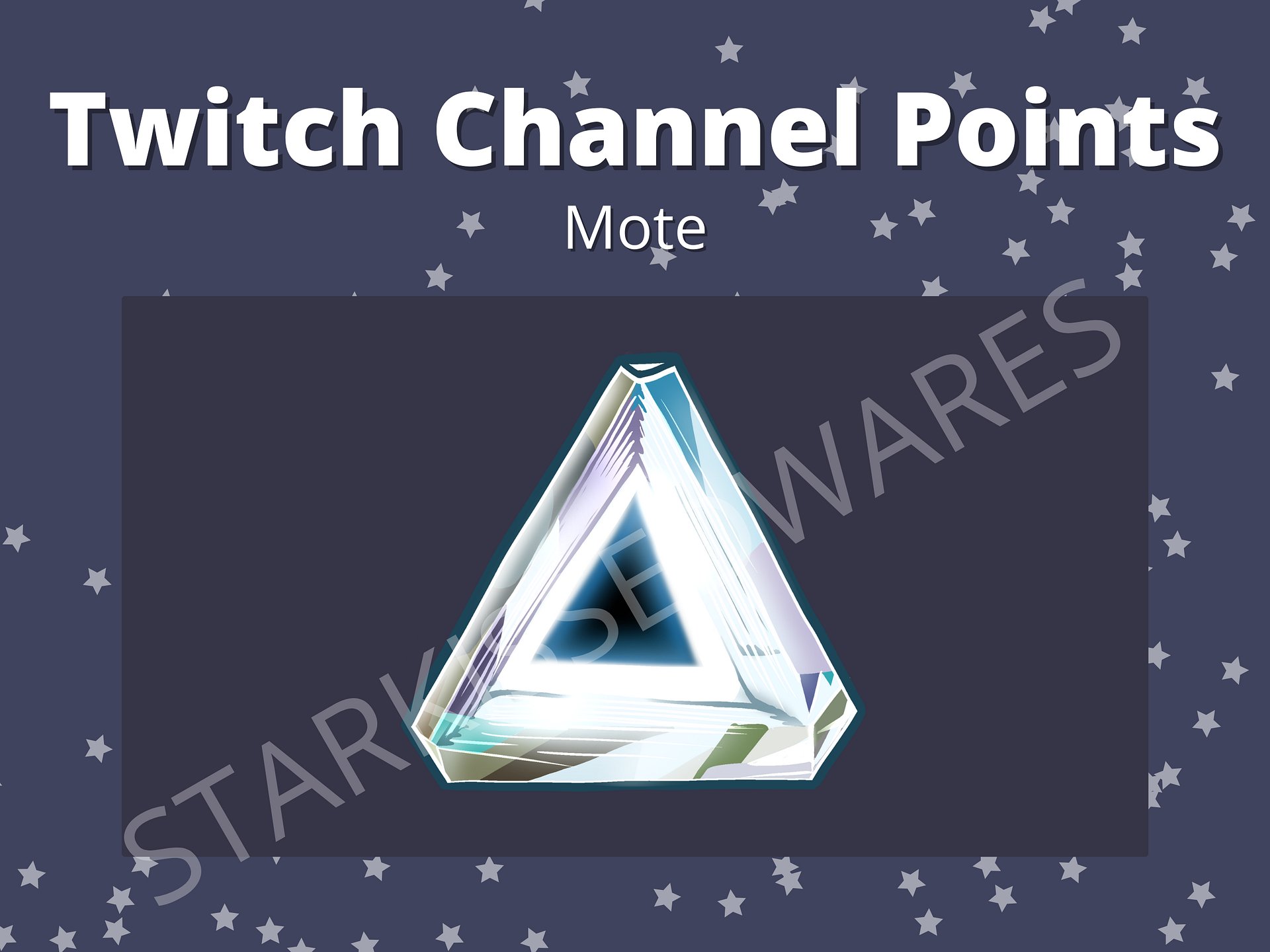 Destiny Inspired Mote Gambit Twitch Channel Point Icon Emote product image (1)