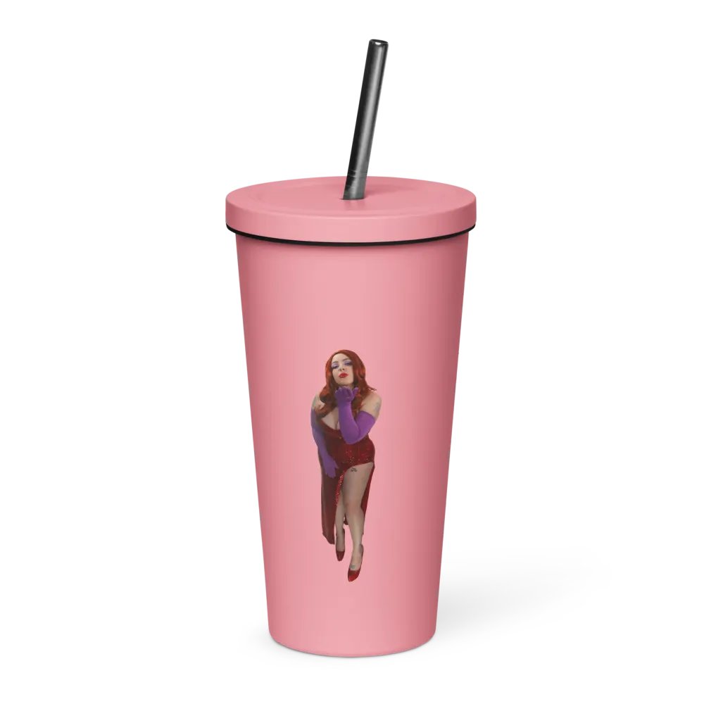 Jessica Rabbit Insulated Tumbler w/ Straw product image (3)