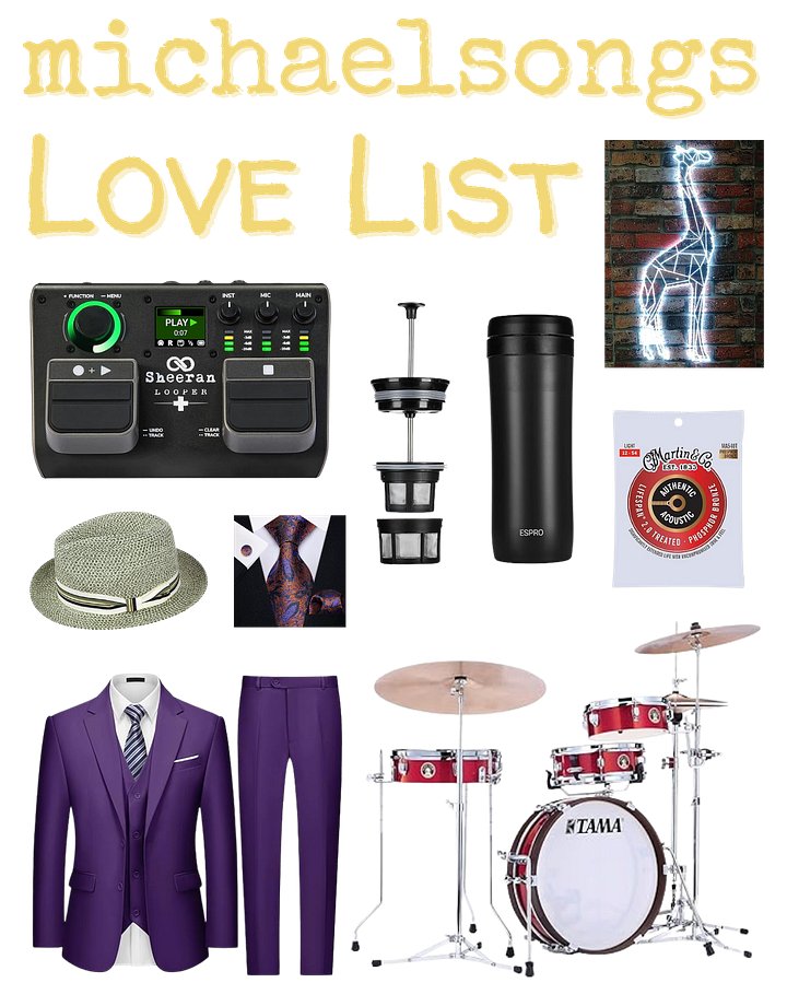 michaelsongs Love List - Link product image (1)