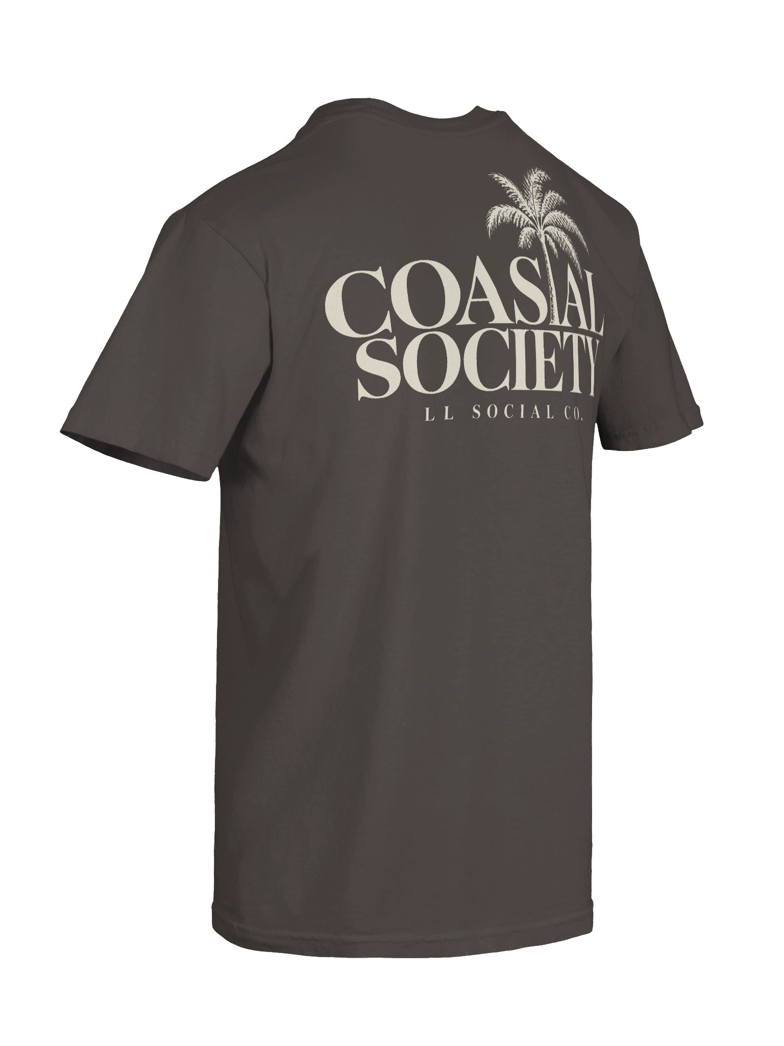 LL Social Co. Coastal Society Tee — Palm | Ivory product image (84)