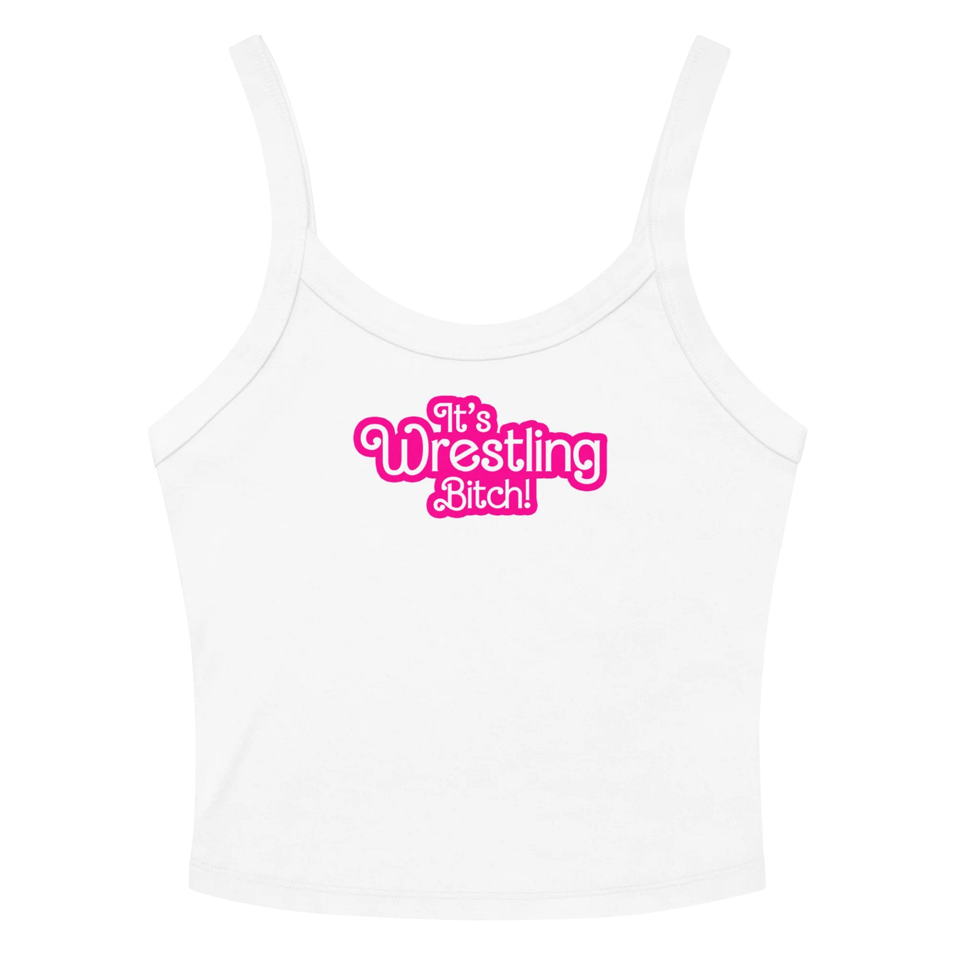 It's Wrestling Bitch Micro Ribbed Tank Top product image (10)