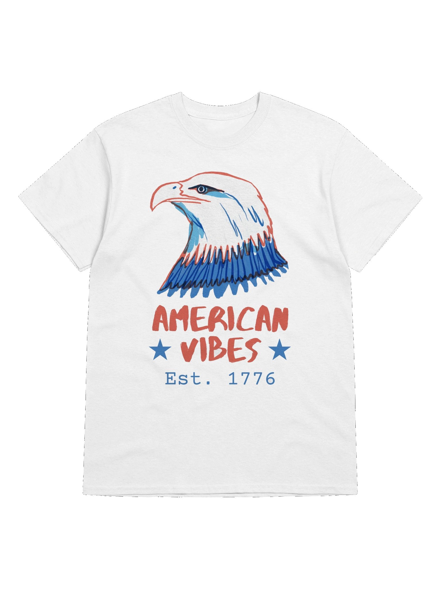 American Vibes Est. 1776 — Heritage Eagle Tee product image (5)