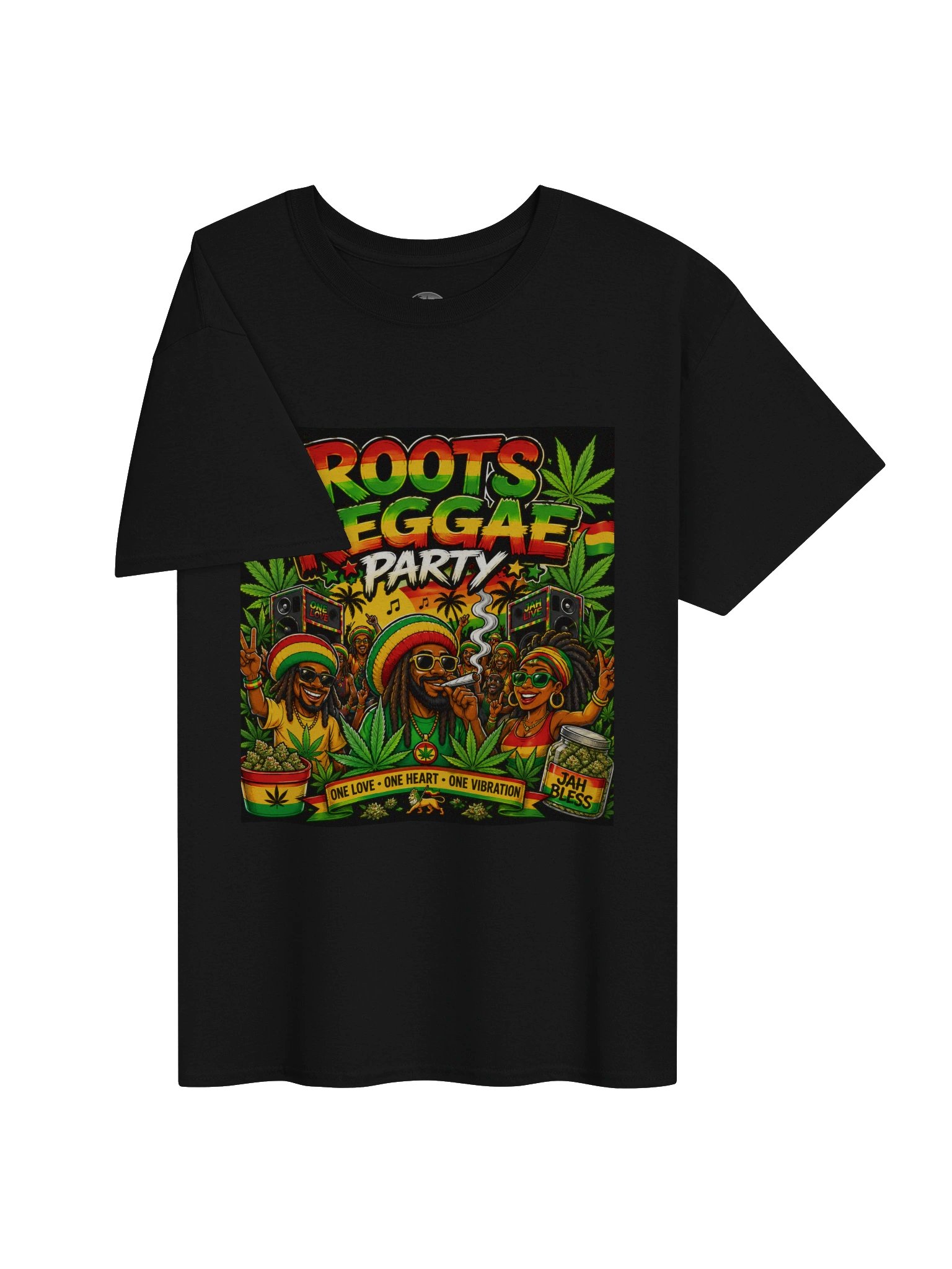 Roots Reggae Party Graphic Tee product image (3)