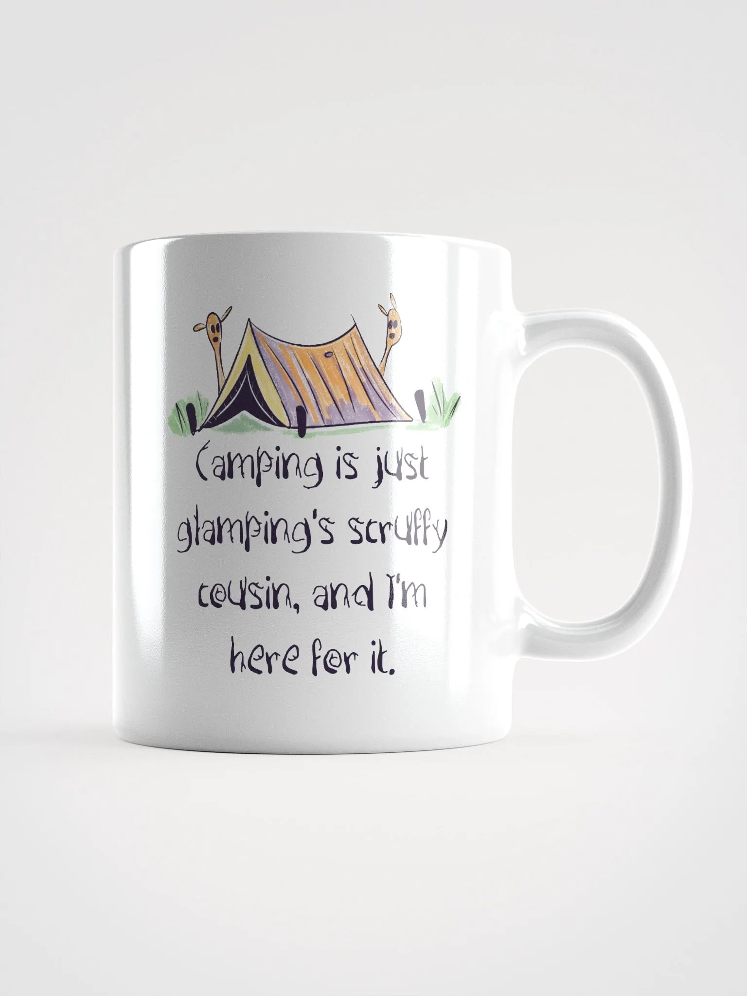 Camping is Glampings Cousin Mugs product image (2)